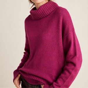 Fuchsia Anthropologie Sweater
